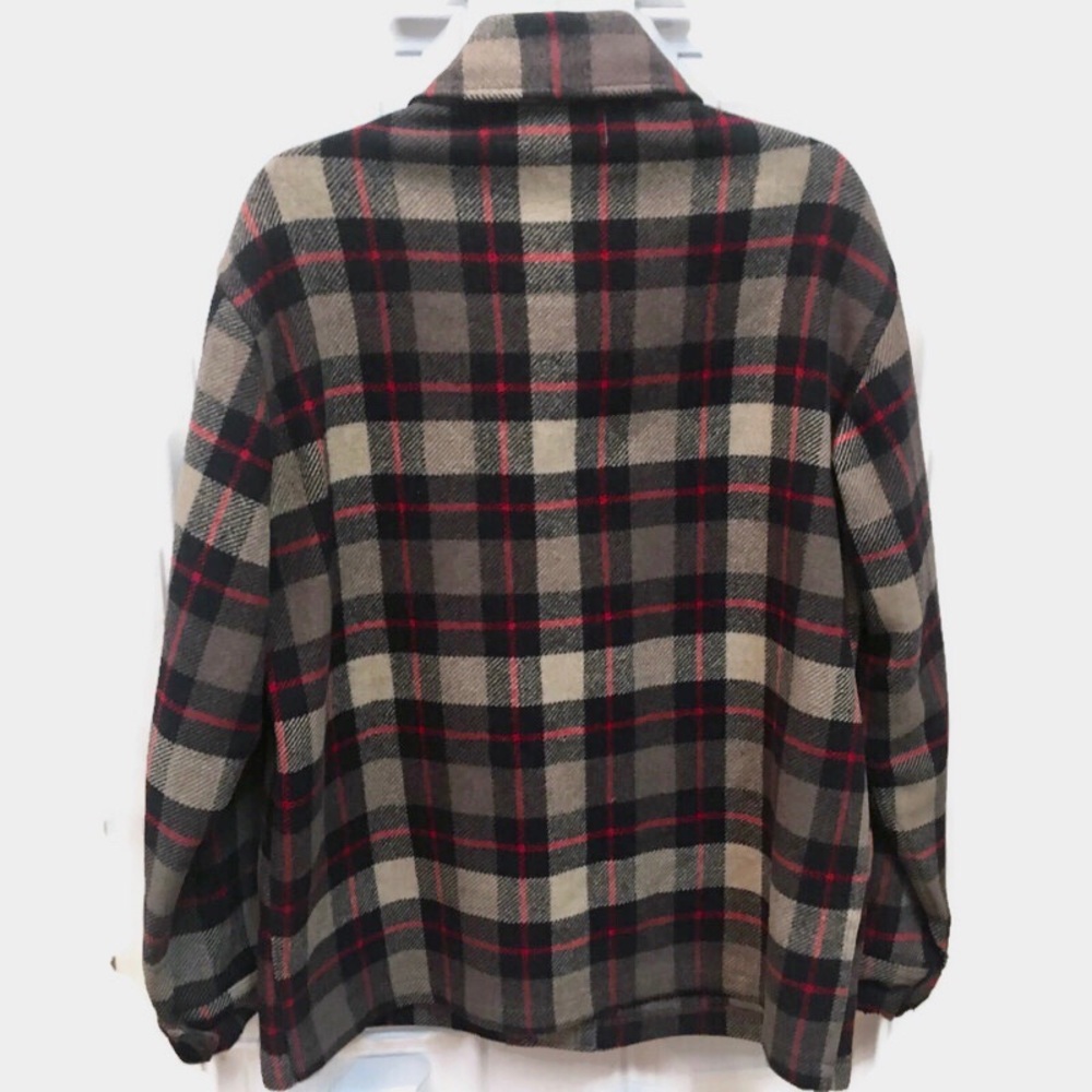 Vintage Pendleton Mackinaw Cruiser 100% Virgin Wool Jacket Coat Men’s Size M - Picture 3 of 11